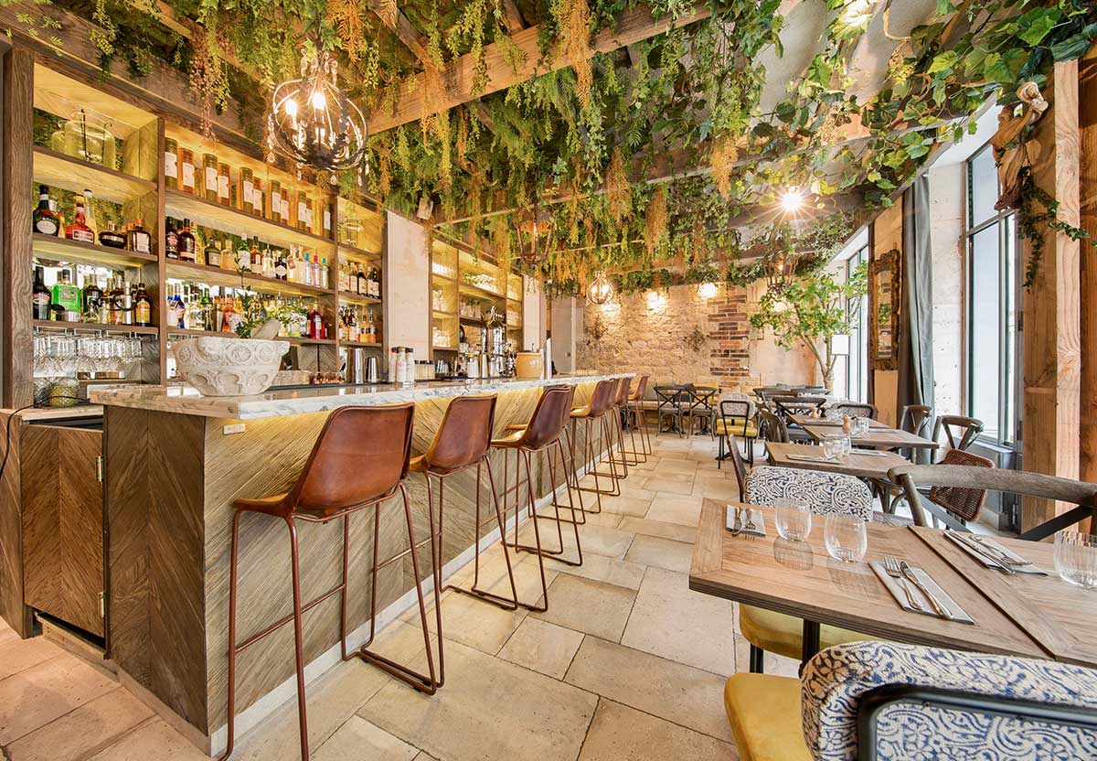 Intérieur du restaurant